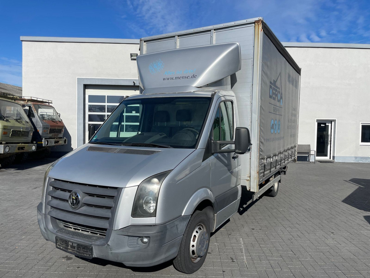Volkswagen Crafter 50 Pritsche+Plane Klima, Maxi - Furgons ar tentu: foto 3 Volkswagen Crafter 50 Pritsche+Plane Klima, Maxi - Furgons ar tentu: foto 3