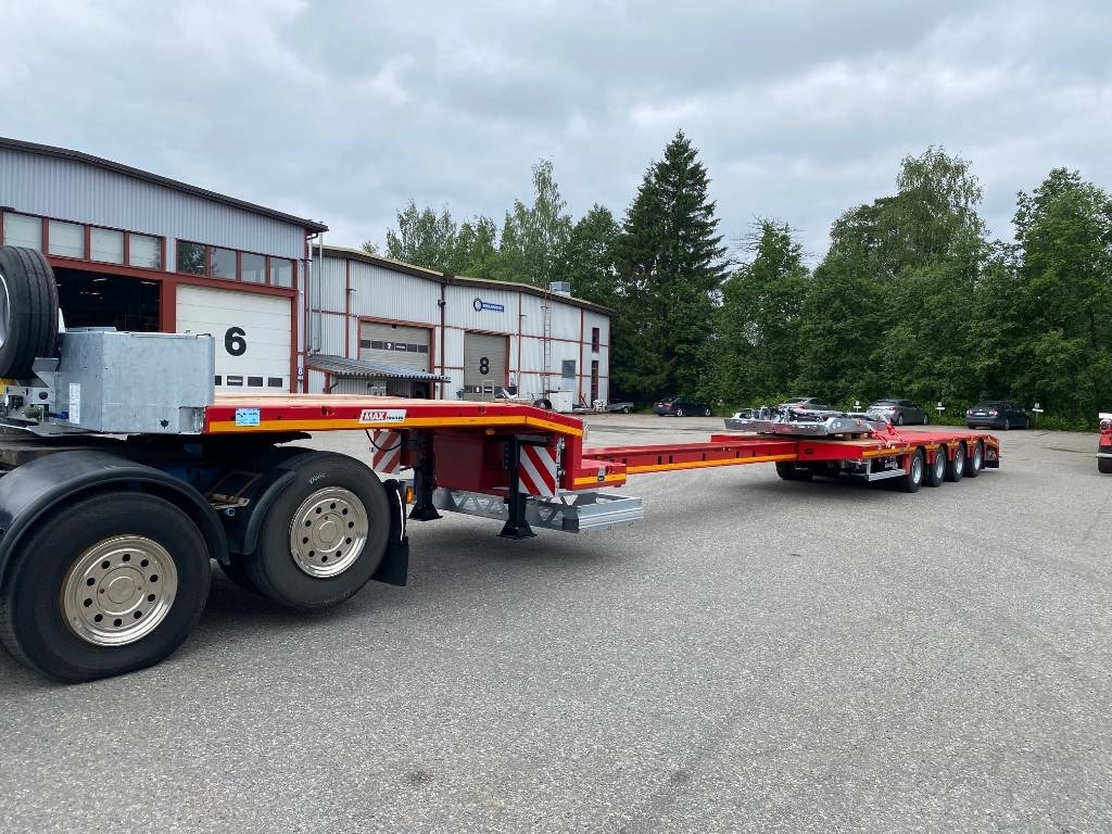 Faymonville Max Trailer, Max100 4AU - Puspiekabe zema profila platforma: foto 1 Faymonville Max Trailer, Max100 4AU - Puspiekabe zema profila platforma: foto 1