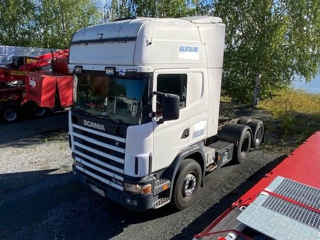 Scania R 164, 6x2 - Vilcējs: foto 1 Scania R 164, 6x2 - Vilcējs: foto 1