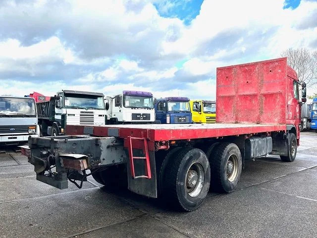 DAF 95-430XF SPACECAB 6x4 FULL STEEL WITH OPEN BODY (EURO 3 / 9.000 KG. FRONT AXLE / FULL STEEL SUSPENSION / REDUCTION AXLES / ZF16 - Bortu kravas automašīna/ Platforma: foto 3 DAF 95-430XF SPACECAB 6x4 FULL STEEL WITH OPEN BODY (EURO 3 / 9.000 KG. FRONT AXLE / FULL STEEL SUSPENSION / REDUCTION AXLES / ZF16 - Bortu kravas automašīna/ Platforma: foto 3