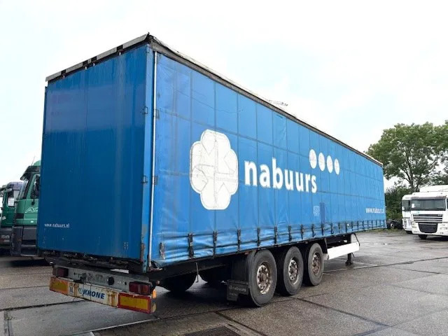 Krone SDP-27 3-AXLE 13.60 M. CURTAINSIDE WITH SLIDING ROOF (BPW-AXLES / DISC BRAKES / ABS-EBS BRAKE SYSTEM) - Tenta puspiekabe: foto 3 Krone SDP-27 3-AXLE 13.60 M. CURTAINSIDE WITH SLIDING ROOF (BPW-AXLES / DISC BRAKES / ABS-EBS BRAKE SYSTEM) - Tenta puspiekabe: foto 3