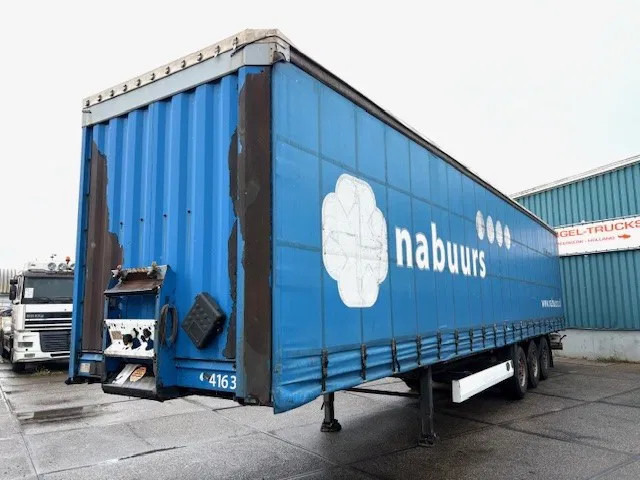 Krone SDP-27 3-AXLE 13.60 M. CURTAINSIDE WITH SLIDING ROOF (BPW-AXLES / DISC BRAKES / ABS-EBS BRAKE SYSTEM) - Tenta puspiekabe: foto 1 Krone SDP-27 3-AXLE 13.60 M. CURTAINSIDE WITH SLIDING ROOF (BPW-AXLES / DISC BRAKES / ABS-EBS BRAKE SYSTEM) - Tenta puspiekabe: foto 1