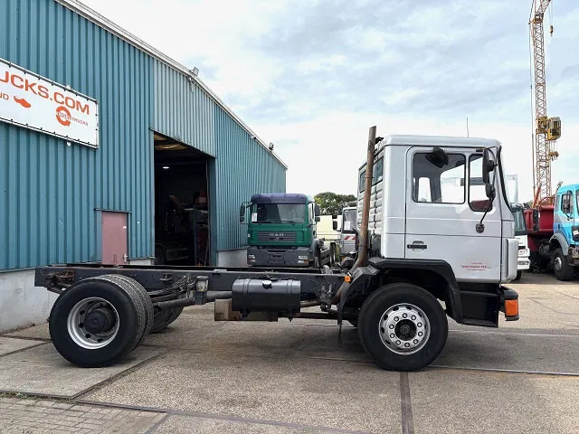 MAN 18 18.232 4x2 FULL STEEL CHASSIS (MANUAL GEARBOX / FULL STEEL SUSPENSION / REDUCTION AXLE) - Šasija kravas automašīna: foto 4 MAN 18 18.232 4x2 FULL STEEL CHASSIS (MANUAL GEARBOX / FULL STEEL SUSPENSION / REDUCTION AXLE) - Šasija kravas automašīna: foto 4