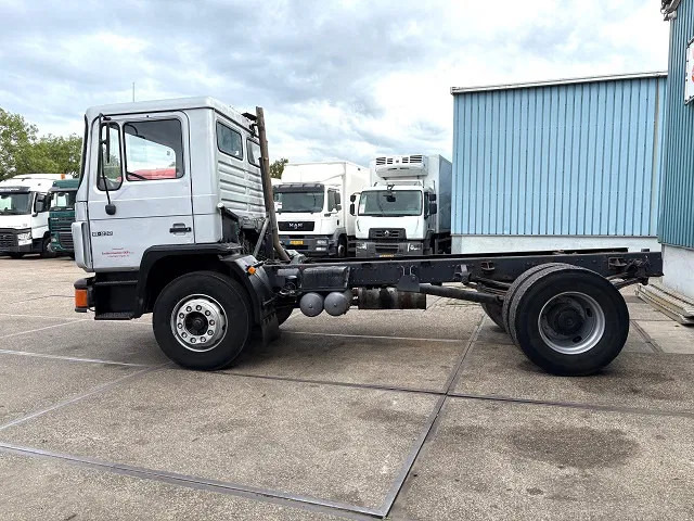 MAN 18 18.232 4x2 FULL STEEL CHASSIS (MANUAL GEARBOX / FULL STEEL SUSPENSION / REDUCTION AXLE) - Šasija kravas automašīna: foto 5 MAN 18 18.232 4x2 FULL STEEL CHASSIS (MANUAL GEARBOX / FULL STEEL SUSPENSION / REDUCTION AXLE) - Šasija kravas automašīna: foto 5