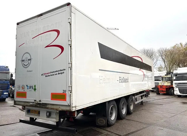 Pacton / JUMBO 3-AXLE CLOSED BOX WITH FULL STEEL CHASSIS (BPW-AXLES / DRUM BRAKES / ABS BRAKE SYSTEM / 13.60 METER) - Puspiekabe slēgtā virsbūve: foto 3 Pacton / JUMBO 3-AXLE CLOSED BOX WITH FULL STEEL CHASSIS (BPW-AXLES / DRUM BRAKES / ABS BRAKE SYSTEM / 13.60 METER) - Puspiekabe slēgtā virsbūve: foto 3