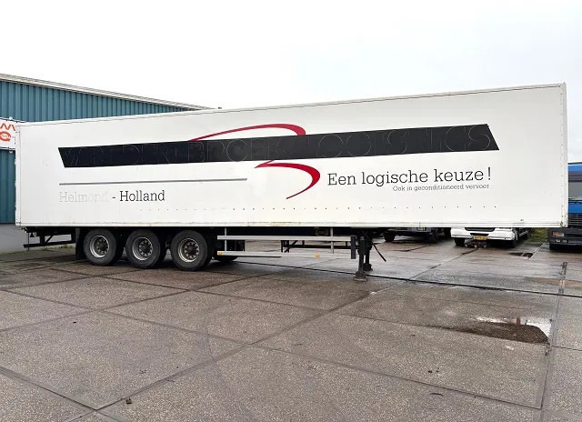 Pacton / JUMBO 3-AXLE CLOSED BOX WITH FULL STEEL CHASSIS (BPW-AXLES / DRUM BRAKES / ABS BRAKE SYSTEM / 13.60 METER) - Puspiekabe slēgtā virsbūve: foto 4 Pacton / JUMBO 3-AXLE CLOSED BOX WITH FULL STEEL CHASSIS (BPW-AXLES / DRUM BRAKES / ABS BRAKE SYSTEM / 13.60 METER) - Puspiekabe slēgtā virsbūve: foto 4