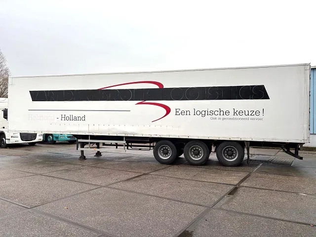 Pacton / JUMBO 3-AXLE CLOSED BOX WITH FULL STEEL CHASSIS (BPW-AXLES / DRUM BRAKES / ABS BRAKE SYSTEM / 13.60 METER) - Puspiekabe slēgtā virsbūve: foto 5 Pacton / JUMBO 3-AXLE CLOSED BOX WITH FULL STEEL CHASSIS (BPW-AXLES / DRUM BRAKES / ABS BRAKE SYSTEM / 13.60 METER) - Puspiekabe slēgtā virsbūve: foto 5