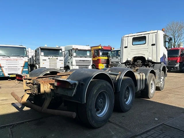 Scania R124-420 C 8x4 FULL STEEL CHASSIS (EURO 3 / FULL STEEL SUSPENSION / REDUCTION AXLES / GRS900 GEARBOX) - Šasija kravas automašīna: foto 5 Scania R124-420 C 8x4 FULL STEEL CHASSIS (EURO 3 / FULL STEEL SUSPENSION / REDUCTION AXLES / GRS900 GEARBOX) - Šasija kravas automašīna: foto 5