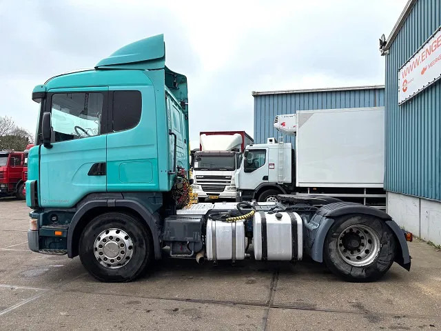 Scania R114-380 LA SLEEPERCAB 4x2 (EURO 2 / MANUAL GEARBOX / HYDRAULIC KIT / P.T.O. / FULL SPOILERSET / ETC.) - Vilcējs: foto 5 Scania R114-380 LA SLEEPERCAB 4x2 (EURO 2 / MANUAL GEARBOX / HYDRAULIC KIT / P.T.O. / FULL SPOILERSET / ETC.) - Vilcējs: foto 5