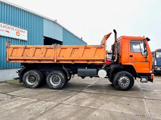 Volvo FL 12.380 6x6 FULL STEEL SUSPENSION MEILLER KIPPER (EURO 2 / MANUAL GEARBOX / REDUCTION AXLES / FULL STEEL SUSPENSION) - Kravas automašīna pašizgāzējs: foto 4 Volvo FL 12.380 6x6 FULL STEEL SUSPENSION MEILLER KIPPER (EURO 2 / MANUAL GEARBOX / REDUCTION AXLES / FULL STEEL SUSPENSION) - Kravas automašīna pašizgāzējs: foto 4