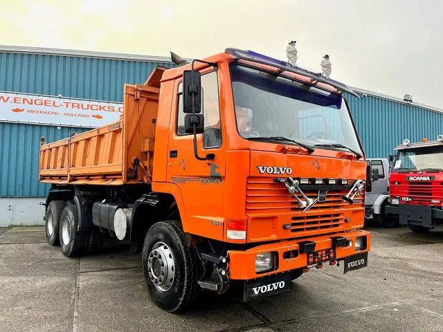Volvo FL 12.380 6x6 FULL STEEL SUSPENSION MEILLER KIPPER (EURO 2 / MANUAL GEARBOX / REDUCTION AXLES / FULL STEEL SUSPENSION) - Kravas automašīna pašizgāzējs: foto 2 Volvo FL 12.380 6x6 FULL STEEL SUSPENSION MEILLER KIPPER (EURO 2 / MANUAL GEARBOX / REDUCTION AXLES / FULL STEEL SUSPENSION) - Kravas automašīna pašizgāzējs: foto 2