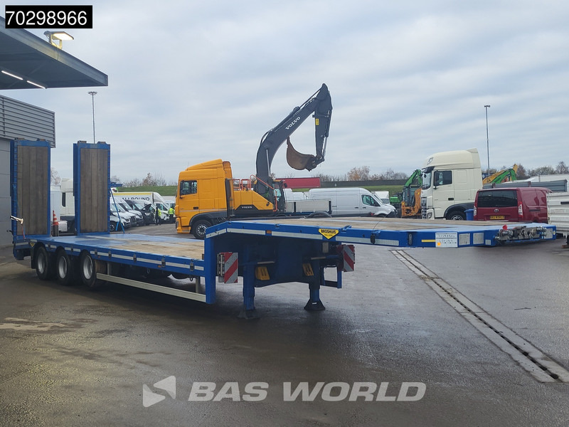 Broshuis 3ASD-18-30/0 Lift + Steering Axle Hydraulic Ramps - Puspiekabe zema profila platforma: foto 5 Broshuis 3ASD-18-30/0 Lift + Steering Axle Hydraulic Ramps - Puspiekabe zema profila platforma: foto 5