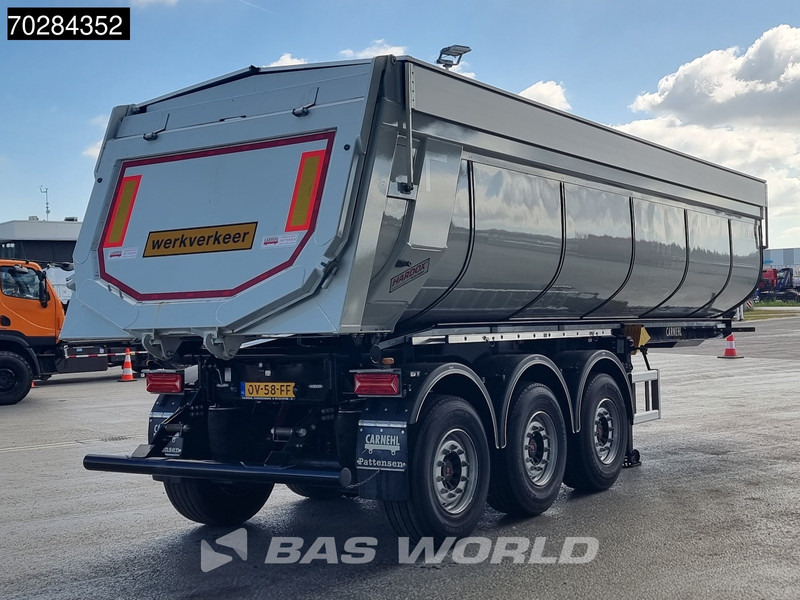 Carnehl CHKS/HH 3 axles UNUSED ISO Hardox Asphalt Liftachse 27m3 - Puspiekabe pašizgāzējs: foto 5 Carnehl CHKS/HH 3 axles UNUSED ISO Hardox Asphalt Liftachse 27m3 - Puspiekabe pašizgāzējs: foto 5