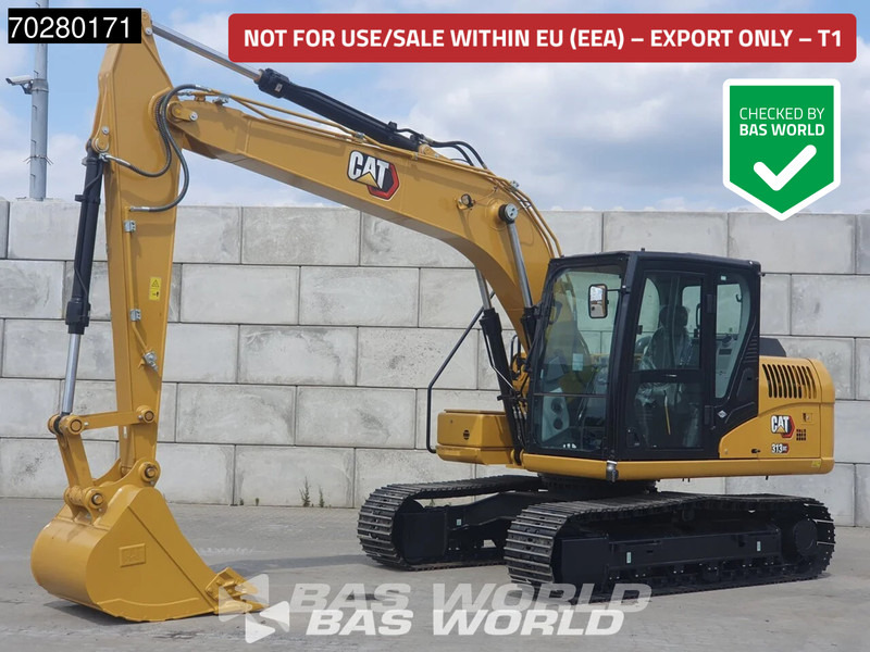 Caterpillar 313 GC - Kāpurķēžu ekskavators: foto 1 Caterpillar 313 GC - Kāpurķēžu ekskavators: foto 1