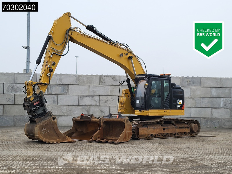 Caterpillar 335 FL CR OilQuick - 3 Buckets - Kāpurķēžu ekskavators: foto 1 Caterpillar 335 FL CR OilQuick - 3 Buckets - Kāpurķēžu ekskavators: foto 1