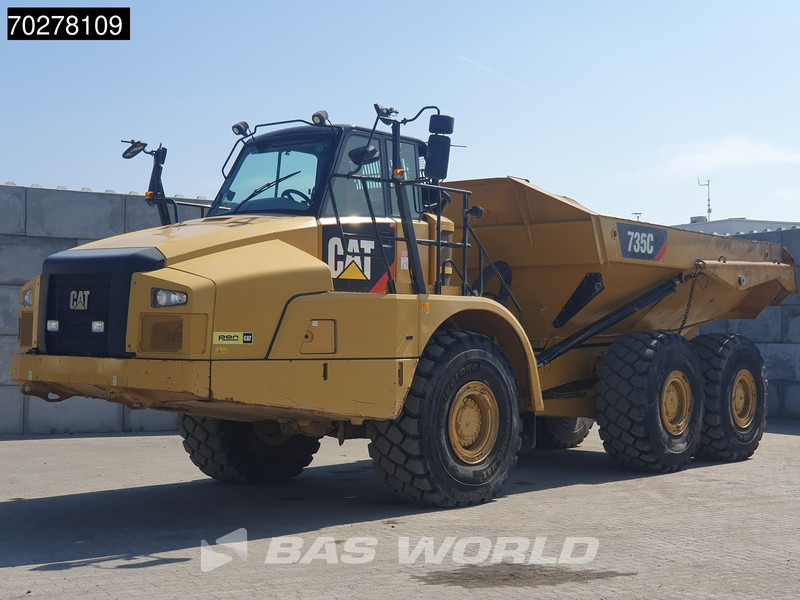 Caterpillar 735 C - Artikulētias pašizgāzējs: foto 2 Caterpillar 735 C - Artikulētias pašizgāzējs: foto 2