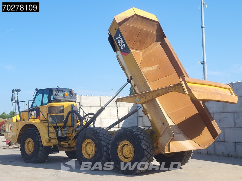 Caterpillar 735 C - Artikulētias pašizgāzējs: foto 3 Caterpillar 735 C - Artikulētias pašizgāzējs: foto 3