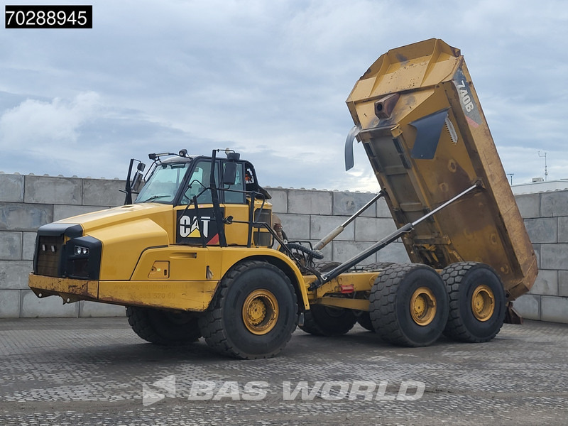 Caterpillar 740 B - Artikulētias pašizgāzējs: foto 2 Caterpillar 740 B - Artikulētias pašizgāzējs: foto 2