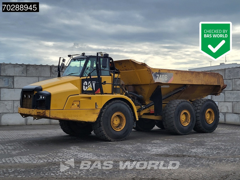 Caterpillar 740 B - Artikulētias pašizgāzējs: foto 1 Caterpillar 740 B - Artikulētias pašizgāzējs: foto 1