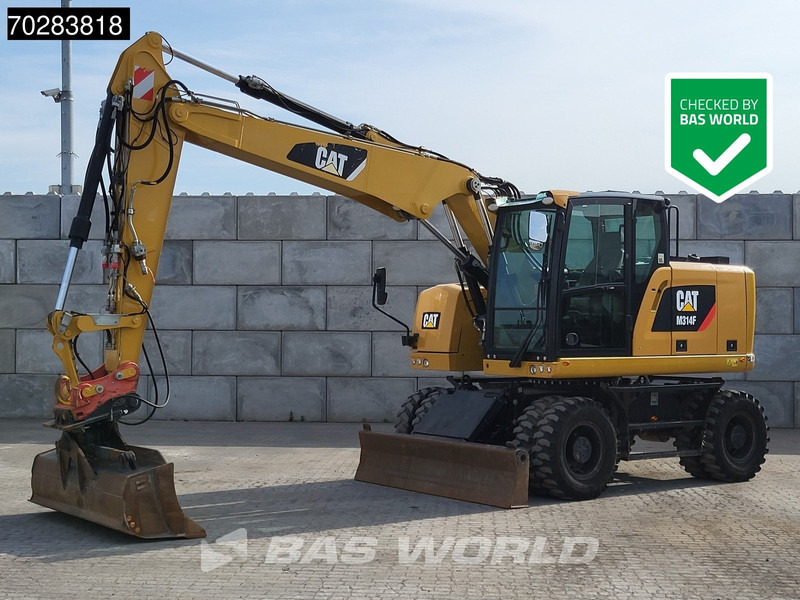 Caterpillar M314 F - Riteņu ekskavators: foto 1 Caterpillar M314 F - Riteņu ekskavators: foto 1