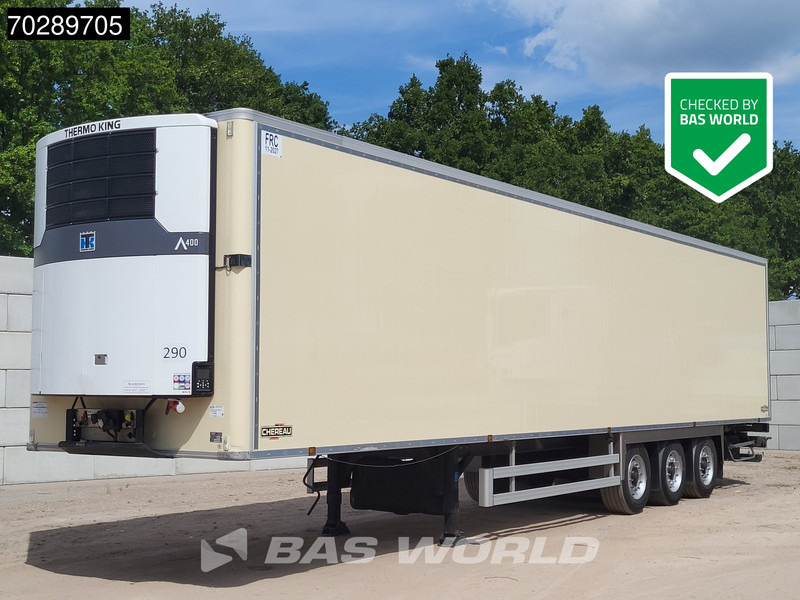 Chereau Thermo King A400 3 axles Meat Fleisch Valid FRC - ATP - Puspiekabe refrižerators: foto 1 Chereau Thermo King A400 3 axles Meat Fleisch Valid FRC - ATP - Puspiekabe refrižerators: foto 1