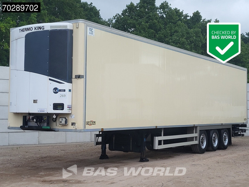 Chereau Thermo King SLXi 300 3 axles Valid FRC - ATP - Puspiekabe refrižerators: foto 1 Chereau Thermo King SLXi 300 3 axles Valid FRC - ATP - Puspiekabe refrižerators: foto 1