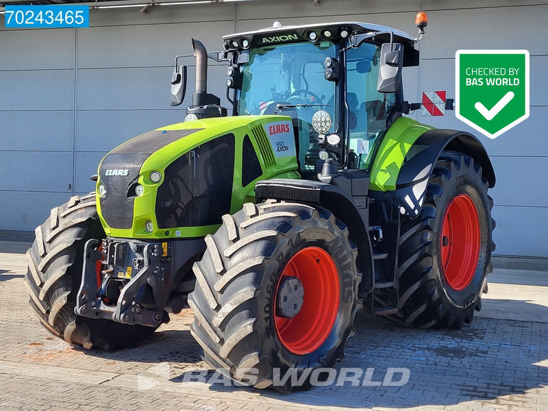 Claas Axion 950 C-Matic Cebis 4X4 FH + PTO - Traktors: foto 1 Claas Axion 950 C-Matic Cebis 4X4 FH + PTO - Traktors: foto 1