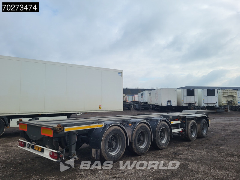 Puspiekabe noņemamā virsbūve/ Konteineru vedējs D-Tec CT-60-05D NL-Trailer Multi'45ft TÜV 08/25: foto 7