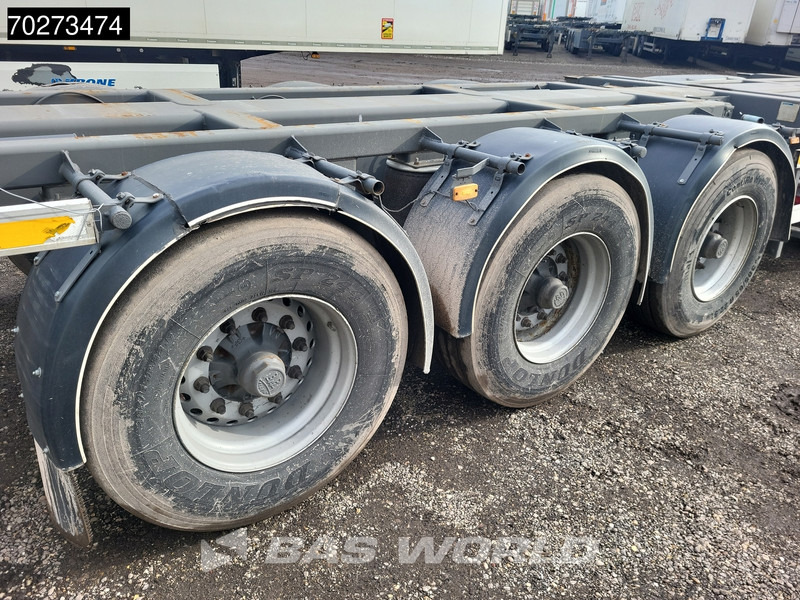 Puspiekabe noņemamā virsbūve/ Konteineru vedējs D-Tec CT-60-05D NL-Trailer Multi'45ft TÜV 08/25: foto 14