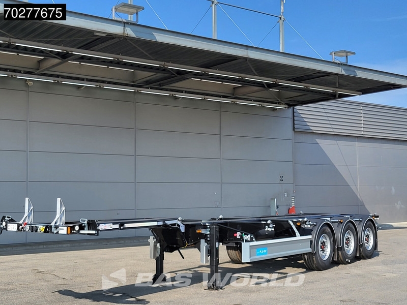 D-Tec VCC-01 3 axles Portmaster NEW Liftachse Multi' 45ft - Puspiekabe noņemamā virsbūve/ Konteineru vedējs: foto 1 D-Tec VCC-01 3 axles Portmaster NEW Liftachse Multi' 45ft - Puspiekabe noņemamā virsbūve/ Konteineru vedējs: foto 1
