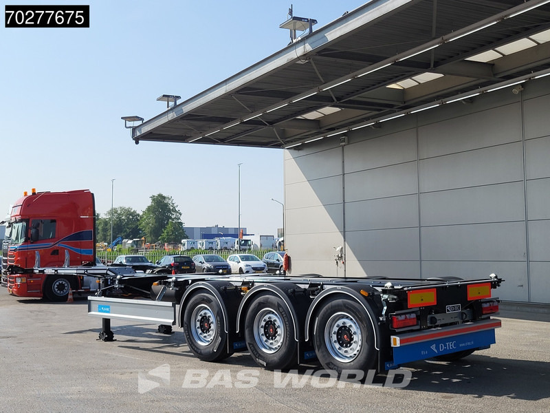 D-Tec VCC-01 3 axles Portmaster NEW Liftachse Multi' 45ft - Puspiekabe noņemamā virsbūve/ Konteineru vedējs: foto 2 D-Tec VCC-01 3 axles Portmaster NEW Liftachse Multi' 45ft - Puspiekabe noņemamā virsbūve/ Konteineru vedējs: foto 2