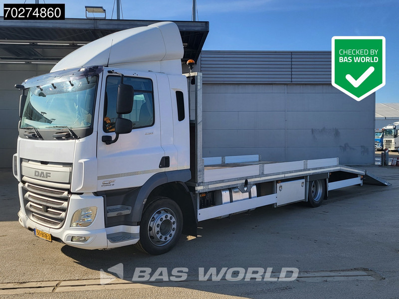 DAF CF 250 4X2 18tons NL-Truck Machine transporter Hydraulic ramps Euro 6 - Autovedējs: foto 1 DAF CF 250 4X2 18tons NL-Truck Machine transporter Hydraulic ramps Euro 6 - Autovedējs: foto 1