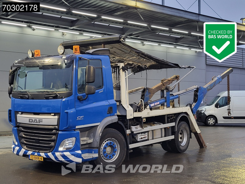 DAF CF 400 4X2 NL-Truck ACC 13T VDL skiploader Euro 6 - Būvgružu konteineru vedējs: foto 1 DAF CF 400 4X2 NL-Truck ACC 13T VDL skiploader Euro 6 - Būvgružu konteineru vedējs: foto 1