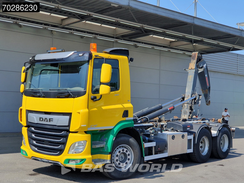 DAF CF 450 CF 6X2 HIAB 20ZL53 Hooklift LiftAxle Automatic 20 Tonnes ACC Euro 6 - Pacēlājs ar āķi: foto 3 DAF CF 450 CF 6X2 HIAB 20ZL53 Hooklift LiftAxle Automatic 20 Tonnes ACC Euro 6 - Pacēlājs ar āķi: foto 3