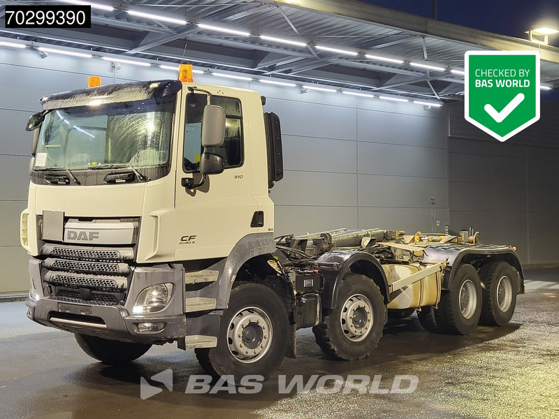 DAF CF 510 8X4 25t Dalby Hook Full Steel Manual Retarder Big-Axle Euro 6 - Pacēlājs ar āķi: foto 1 DAF CF 510 8X4 25t Dalby Hook Full Steel Manual Retarder Big-Axle Euro 6 - Pacēlājs ar āķi: foto 1