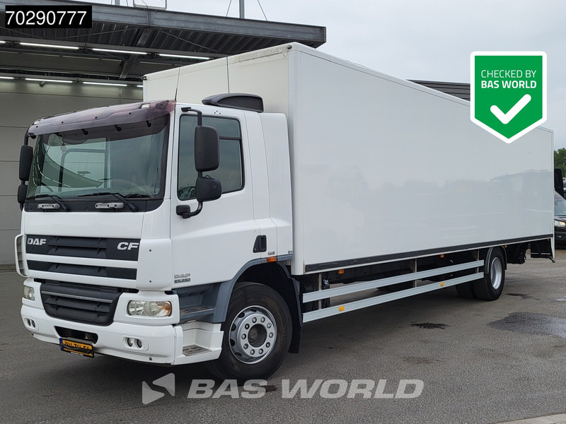 DAF CF65.250 CF 4X2 NL-Truck 10mtrs box 2000kg Ladebordwand Automatic Euro 5 - Kravas automašīna ar slēgto virsbūvi: foto 1 DAF CF65.250 CF 4X2 NL-Truck 10mtrs box 2000kg Ladebordwand Automatic Euro 5 - Kravas automašīna ar slēgto virsbūvi: foto 1
