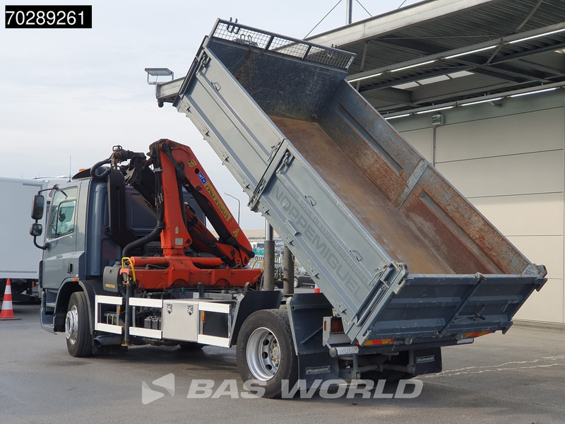 DAF CF75.250 FA75 4X2 Palfinger PK11000 Crane 8m3 tipper Manual Euro 4 - Kravas automašīna pašizgāzējs, Kravas auto ar manipulatoru: foto 2 DAF CF75.250 FA75 4X2 Palfinger PK11000 Crane 8m3 tipper Manual Euro 4 - Kravas automašīna pašizgāzējs, Kravas auto ar manipulatoru: foto 2