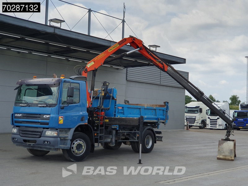 DAF CF75.310 4X2 Palfinger PK12000 Kran Crane 7m3 tipper Big-Axle Steelsuspension Euro 3 - Kravas automašīna pašizgāzējs, Kravas auto ar manipulatoru: foto 5 DAF CF75.310 4X2 Palfinger PK12000 Kran Crane 7m3 tipper Big-Axle Steelsuspension Euro 3 - Kravas automašīna pašizgāzējs, Kravas auto ar manipulatoru: foto 5