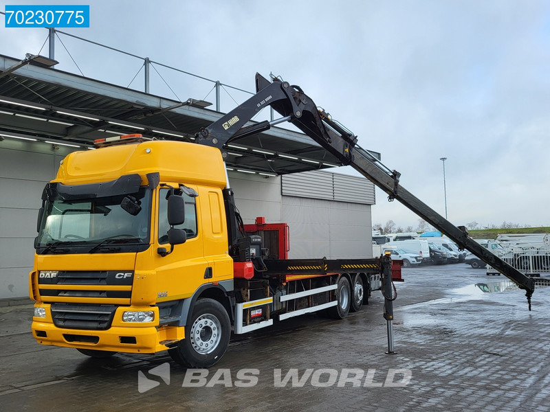 DAF CF75.310 6X2 RHD Manual Hiab 322EP-4 Hiduo Kran Crane Euro 5 - Bortu kravas automašīna/ Platforma, Kravas auto ar manipulatoru: foto 5 DAF CF75.310 6X2 RHD Manual Hiab 322EP-4 Hiduo Kran Crane Euro 5 - Bortu kravas automašīna/ Platforma, Kravas auto ar manipulatoru: foto 5