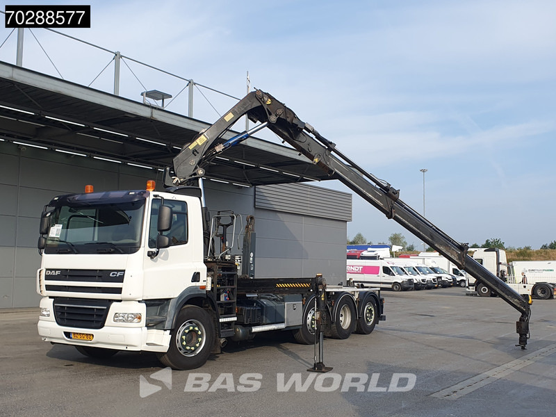 DAF CF85.360 8X2 NL-Truck HIAB 211 E-3 Hipro Crane + Hooklift Lift+steering Axle Automatic Euro 5 - Pacēlājs ar āķi, Kravas auto ar manipulatoru: foto 5 DAF CF85.360 8X2 NL-Truck HIAB 211 E-3 Hipro Crane + Hooklift Lift+steering Axle Automatic Euro 5 - Pacēlājs ar āķi, Kravas auto ar manipulatoru: foto 5