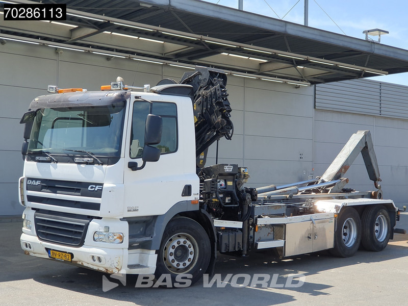 DAF CF85.360 CF 6X2 NL-Truck Hiab 211 EP-4 HIDUO Crane + Hooklift Liftachse Euro 5 - Pacēlājs ar āķi, Kravas auto ar manipulatoru: foto 3 DAF CF85.360 CF 6X2 NL-Truck Hiab 211 EP-4 HIDUO Crane + Hooklift Liftachse Euro 5 - Pacēlājs ar āķi, Kravas auto ar manipulatoru: foto 3