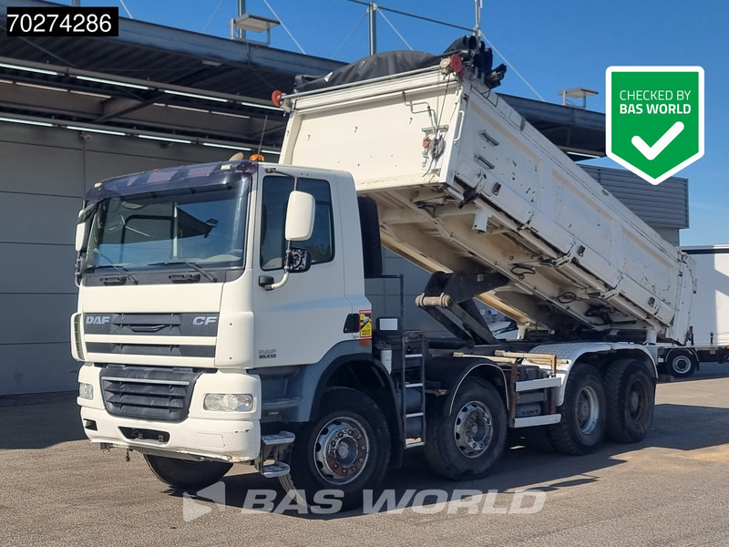 DAF CF85.410 8X4 15m3 2-way tipper Manual Big-Axle Steelsuspension Euro 5 - Kravas automašīna pašizgāzējs: foto 1 DAF CF85.410 8X4 15m3 2-way tipper Manual Big-Axle Steelsuspension Euro 5 - Kravas automašīna pašizgāzējs: foto 1