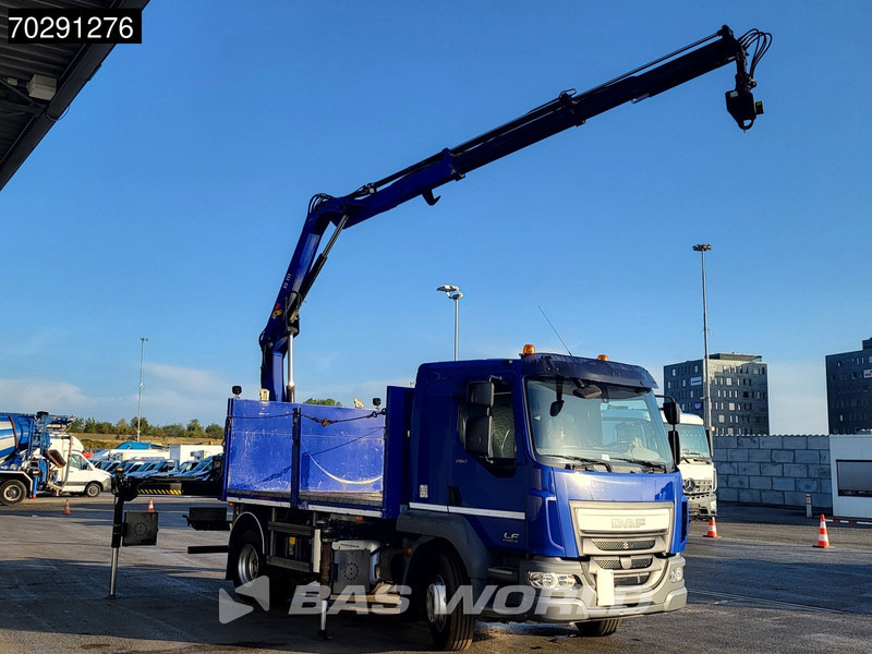 DAF LF 260 LF 4X2 HIAB 111 B-2 Hiduo Crane Automatic ACC Euro 6 - Bortu kravas automašīna/ Platforma, Kravas auto ar manipulatoru: foto 3 DAF LF 260 LF 4X2 HIAB 111 B-2 Hiduo Crane Automatic ACC Euro 6 - Bortu kravas automašīna/ Platforma, Kravas auto ar manipulatoru: foto 3