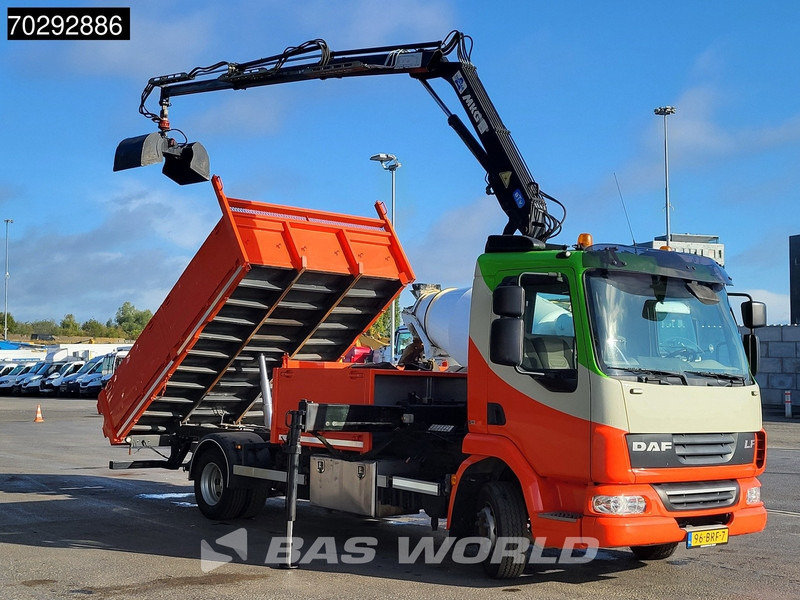 DAF LF45.210 LF 4X2 MKG HLK 66 Crane Kran 5m3 tipper Manual Euro 5 - Kravas automašīna pašizgāzējs, Kravas auto ar manipulatoru: foto 3 DAF LF45.210 LF 4X2 MKG HLK 66 Crane Kran 5m3 tipper Manual Euro 5 - Kravas automašīna pašizgāzējs, Kravas auto ar manipulatoru: foto 3