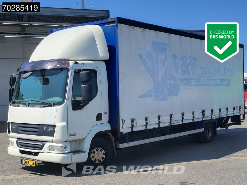 DAF LF45.220 LF 4X2 12tons NL-Truck 1500kg Ladebordwand Automatic EEV - Kravas automašīna ar tentu: foto 1 DAF LF45.220 LF 4X2 12tons NL-Truck 1500kg Ladebordwand Automatic EEV - Kravas automašīna ar tentu: foto 1