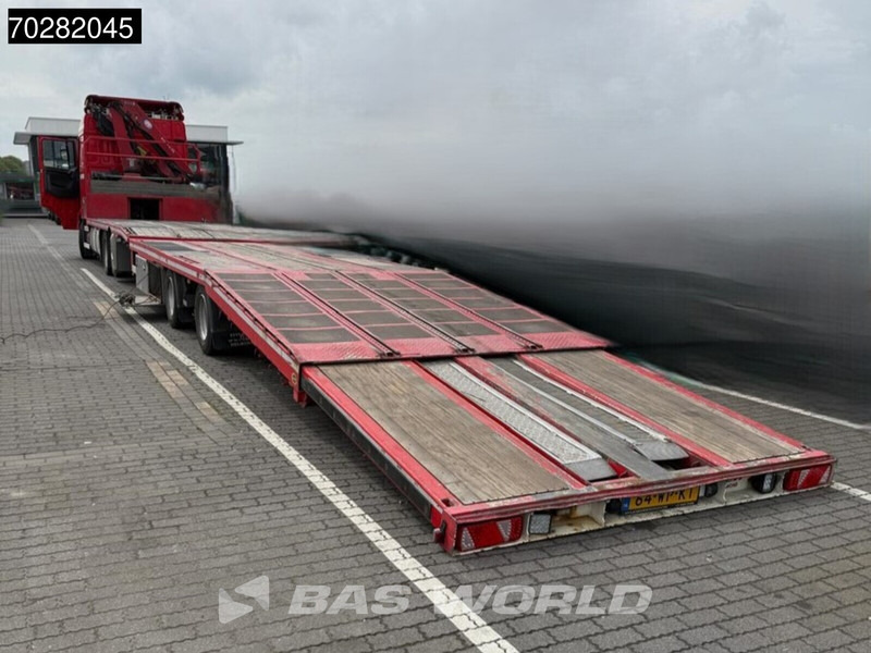 DAF XF 440 6X2 NL-Truck Transporter HMF 900-K2 Kran Winch Lift-Lenkachse Euro 6 - Bortu kravas automašīna/ Platforma, Kravas auto ar manipulatoru: foto 3 DAF XF 440 6X2 NL-Truck Transporter HMF 900-K2 Kran Winch Lift-Lenkachse Euro 6 - Bortu kravas automašīna/ Platforma, Kravas auto ar manipulatoru: foto 3