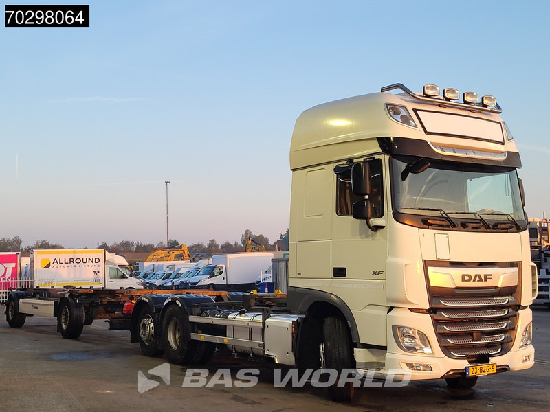 DAF XF 450 XF 6X2 NL-Truck Combi Retarder 2xTanks Lift-axle Standairco ACC Euro 6 - Konteineru vedējs/ Kravas automašīna ar noņemamā virsbūve: foto 3 DAF XF 450 XF 6X2 NL-Truck Combi Retarder 2xTanks Lift-axle Standairco ACC Euro 6 - Konteineru vedējs/ Kravas automašīna ar noņemamā virsbūve: foto 3