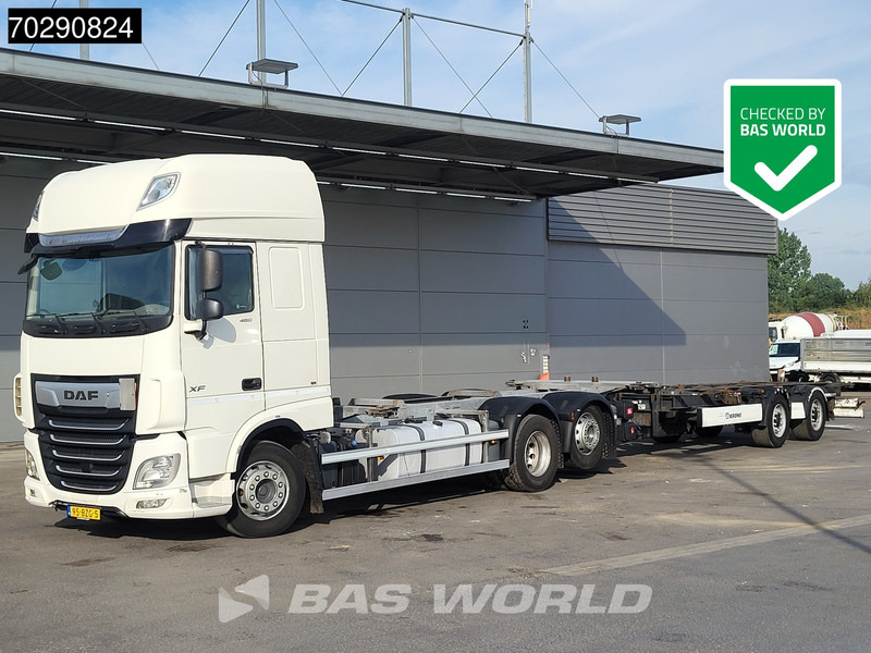 DAF XF 480 6X2 Combi NL-Truck BDF Retarder Liftaxle Automatic ACC Euro 6 - Konteineru vedējs/ Kravas automašīna ar noņemamā virsbūve: foto 1 DAF XF 480 6X2 Combi NL-Truck BDF Retarder Liftaxle Automatic ACC Euro 6 - Konteineru vedējs/ Kravas automašīna ar noņemamā virsbūve: foto 1
