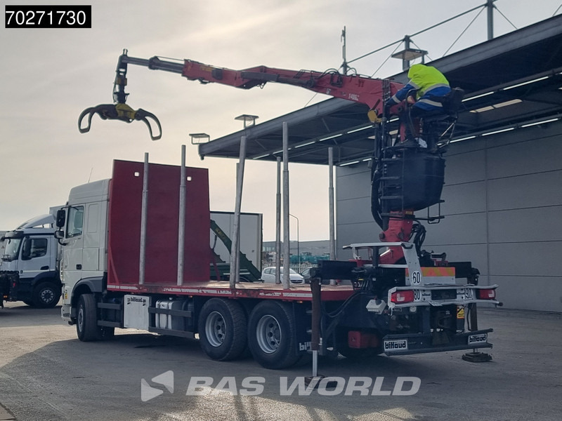DAF XF 510 6X4 Jonsered Z-Crane SC ACC Retarder Euro 6 - Kokvedējs, Kravas auto ar manipulatoru: foto 2 DAF XF 510 6X4 Jonsered Z-Crane SC ACC Retarder Euro 6 - Kokvedējs, Kravas auto ar manipulatoru: foto 2