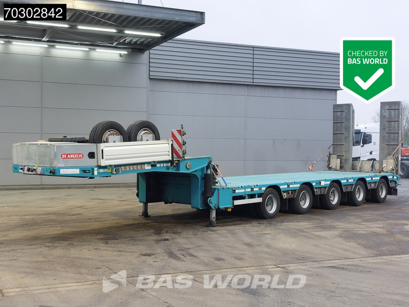 De Angelis D4S005 Extendable650cm 5xSteeringaxle Hydraulic Neck Ramps - Puspiekabe zema profila platforma: foto 1 De Angelis D4S005 Extendable650cm 5xSteeringaxle Hydraulic Neck Ramps - Puspiekabe zema profila platforma: foto 1